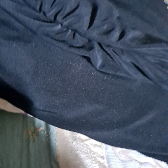 Norma Kamali BLACK DRESSLONG SLEEVE - Picture 8 of 8